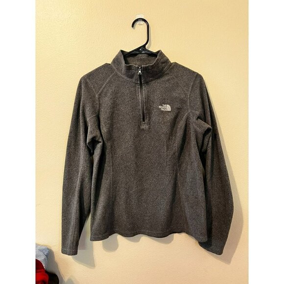 Women's North Face Quarter Zip Fleece Pullover Size M [EXC] - Picture 1 of 4